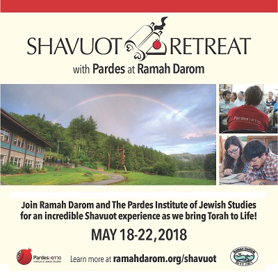 Pardes and Ramah Darom Partner for a Shavuot Experience