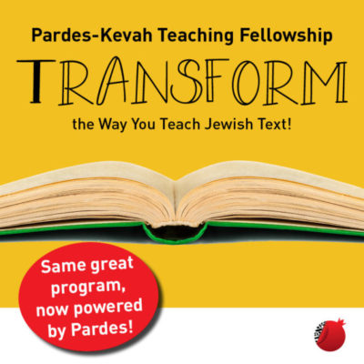 The Pardes Institute of Jewish Studies Piloting New Pardes-Kevah Teaching Fellowship