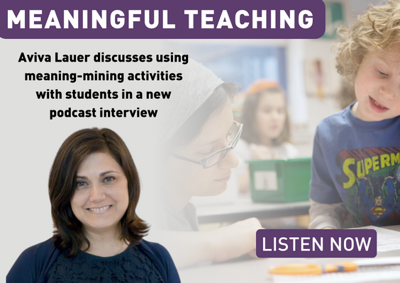 Meaning-Mining with Your Students