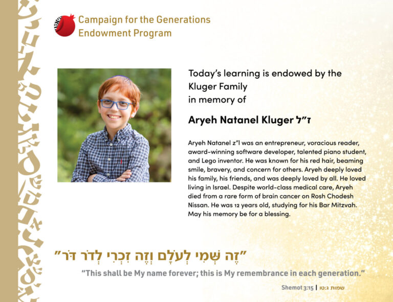 Aryeh Pardes day of learning June