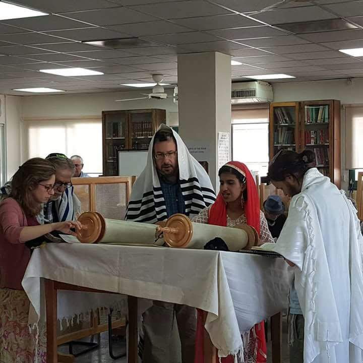 Miriam Lorie Torah Reading at Pardes