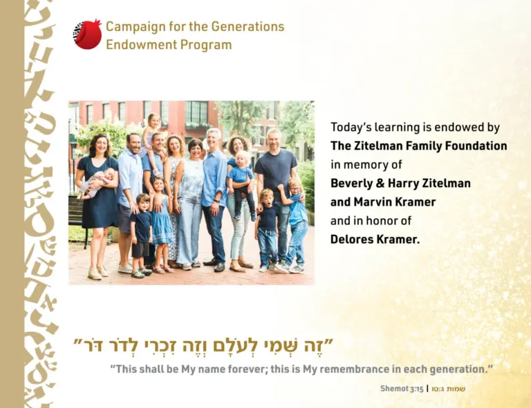 Endowed Day of Learning Zitelman