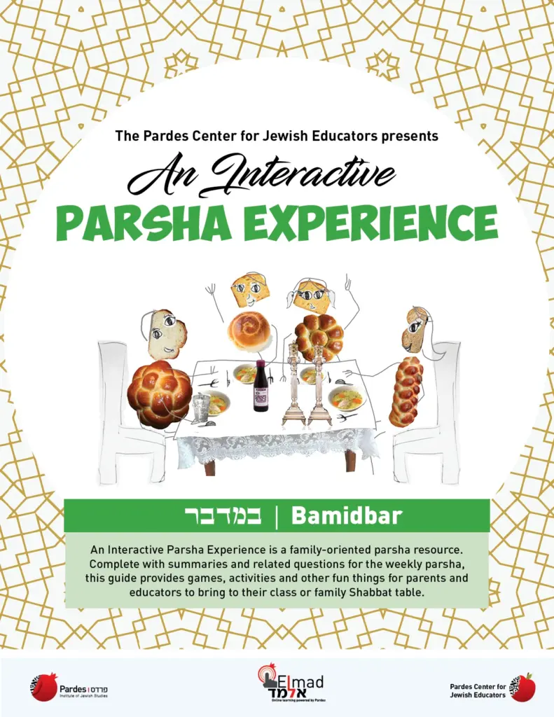 an interactive parsha experience: bamidbar