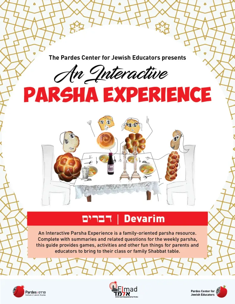 an interactive parsha experience: devarim