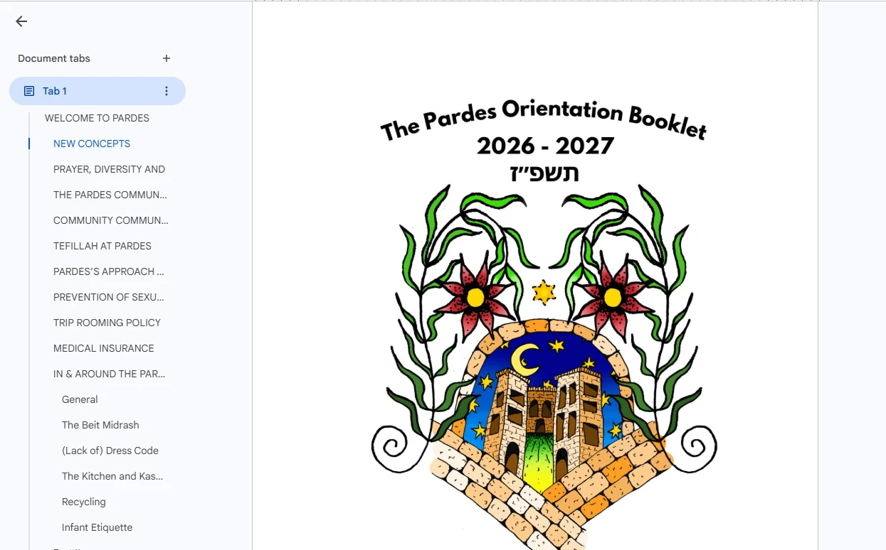 Orientation Book