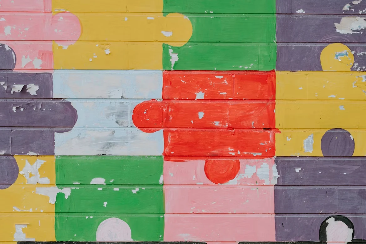 Painted Wall Blocks
