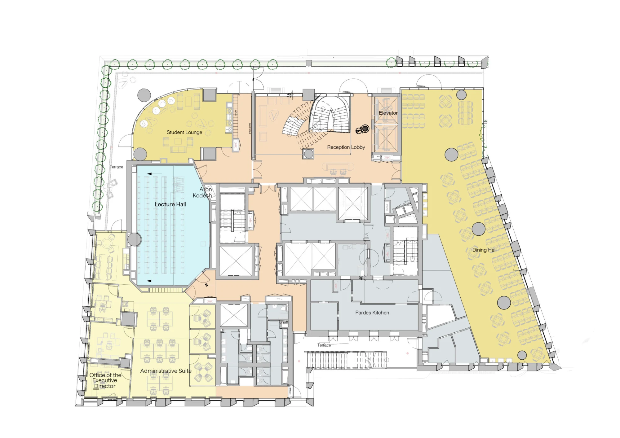 pardes new building floor