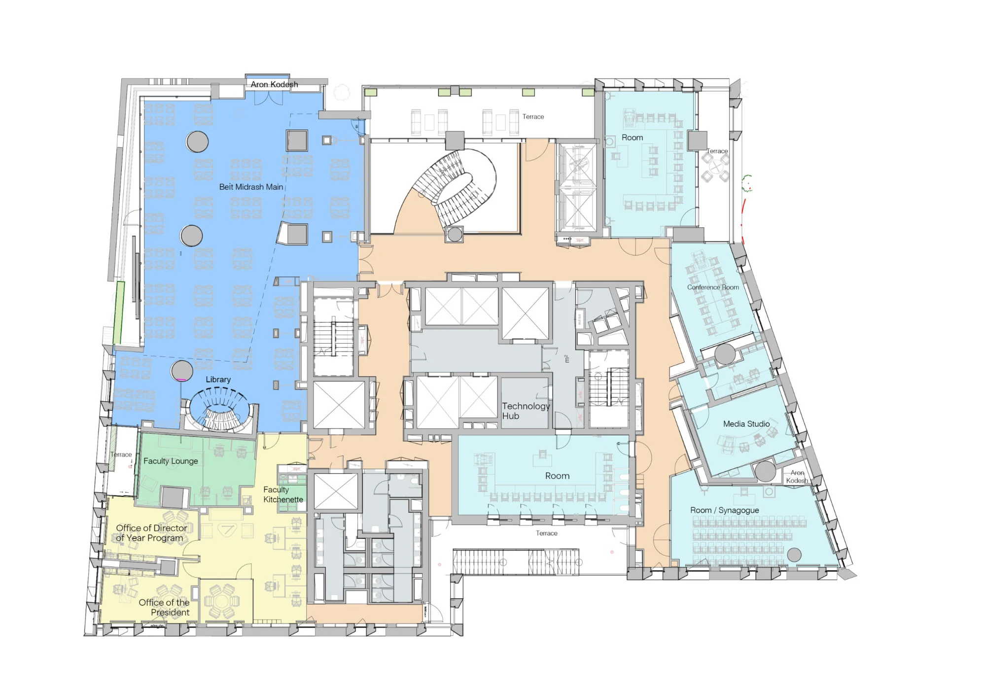 pardes new building floor