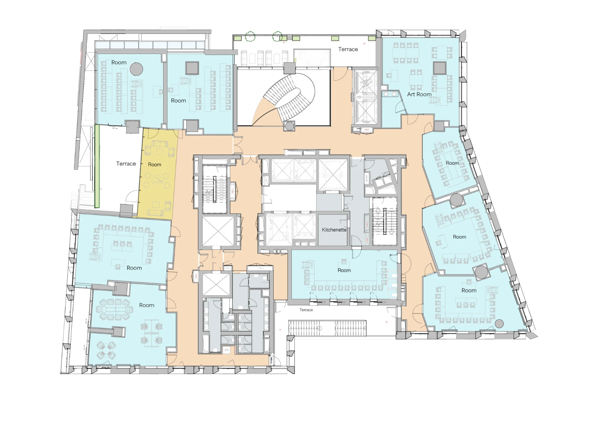 pardes new building floor